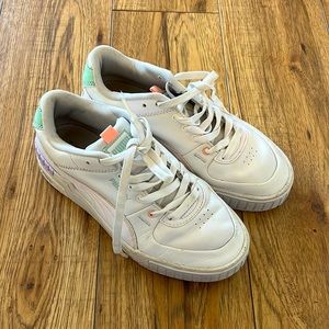 Platform puma shoes size US8